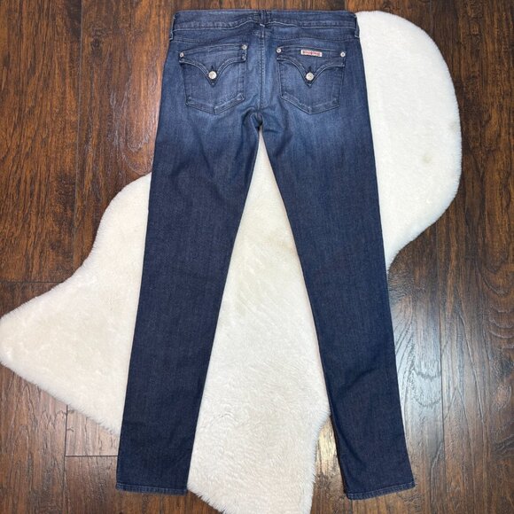 Hudson Jeans 29 Collin Flap Skinny Medium Wash Low-Rise Stretch Women's - Picture 4 of 9